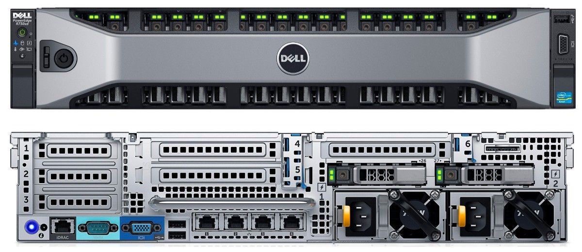 Dell PowerEdge R730xd - Máy chủ Enterprise cao cấp của Dell